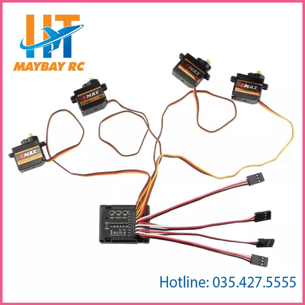 Mạch Cân Bằng 3AX IS -A cho máy bay cánh bằng /FPV