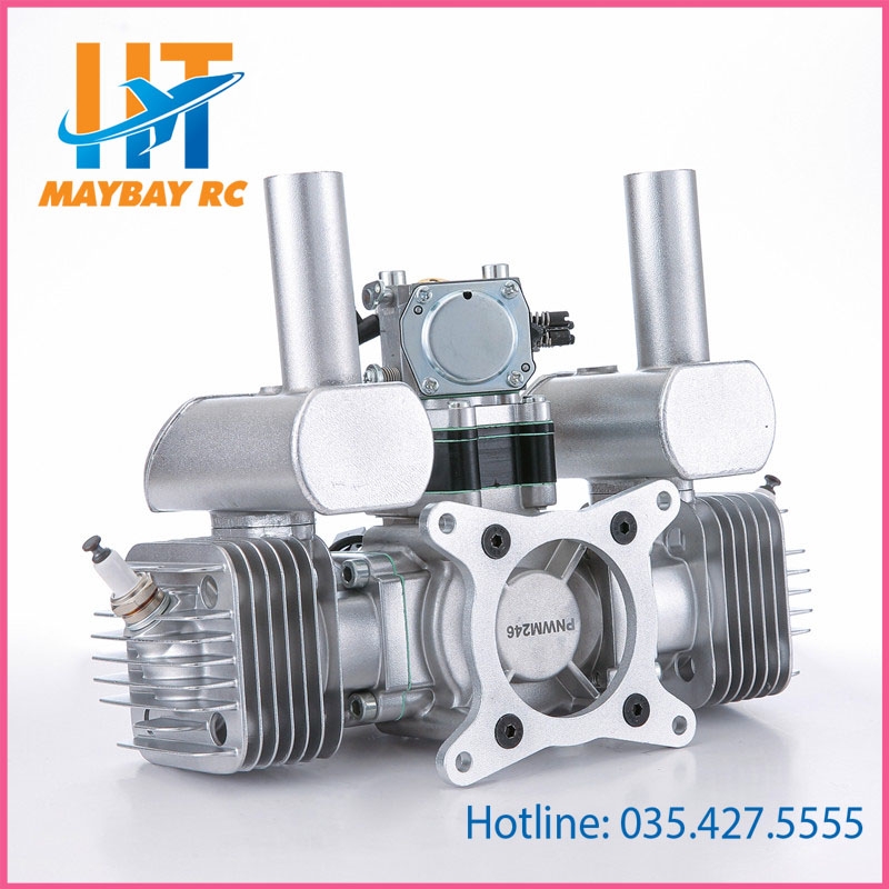 {HÀNG ORDER} Động Cơ RCGF Stinger 70CC Twin Chính Hãng 2 Xi-Lanh