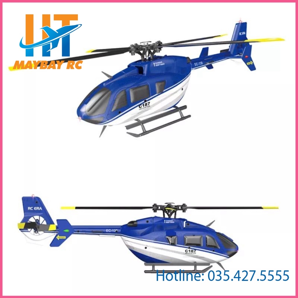 Máy Bay Điều Khiển EC-135 Helicopter  C187 2.4g 4 kênh