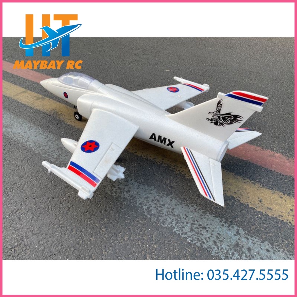 KIT máy bay điều khiển AMX 64mm sải 70cm dài 90cm EPO