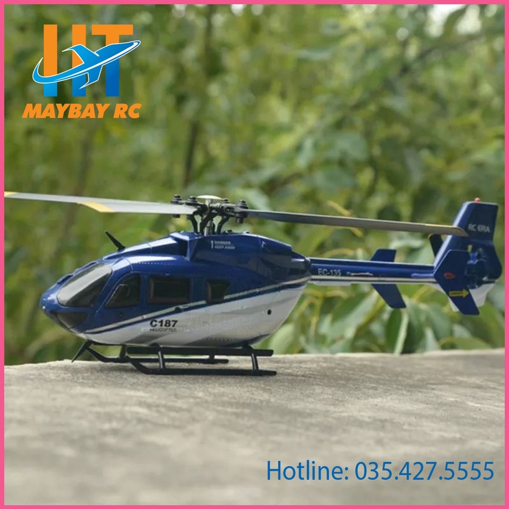 Máy Bay Điều Khiển EC-135 Helicopter  C187 2.4g 4 kênh
