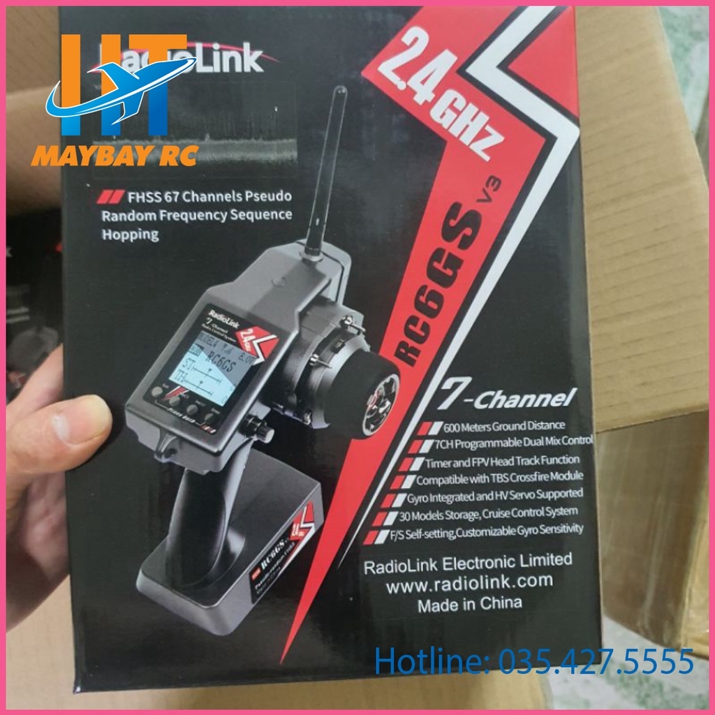 TAY ĐIỀU KHIỂN RC6GS V2, V3 + RX RC7FG