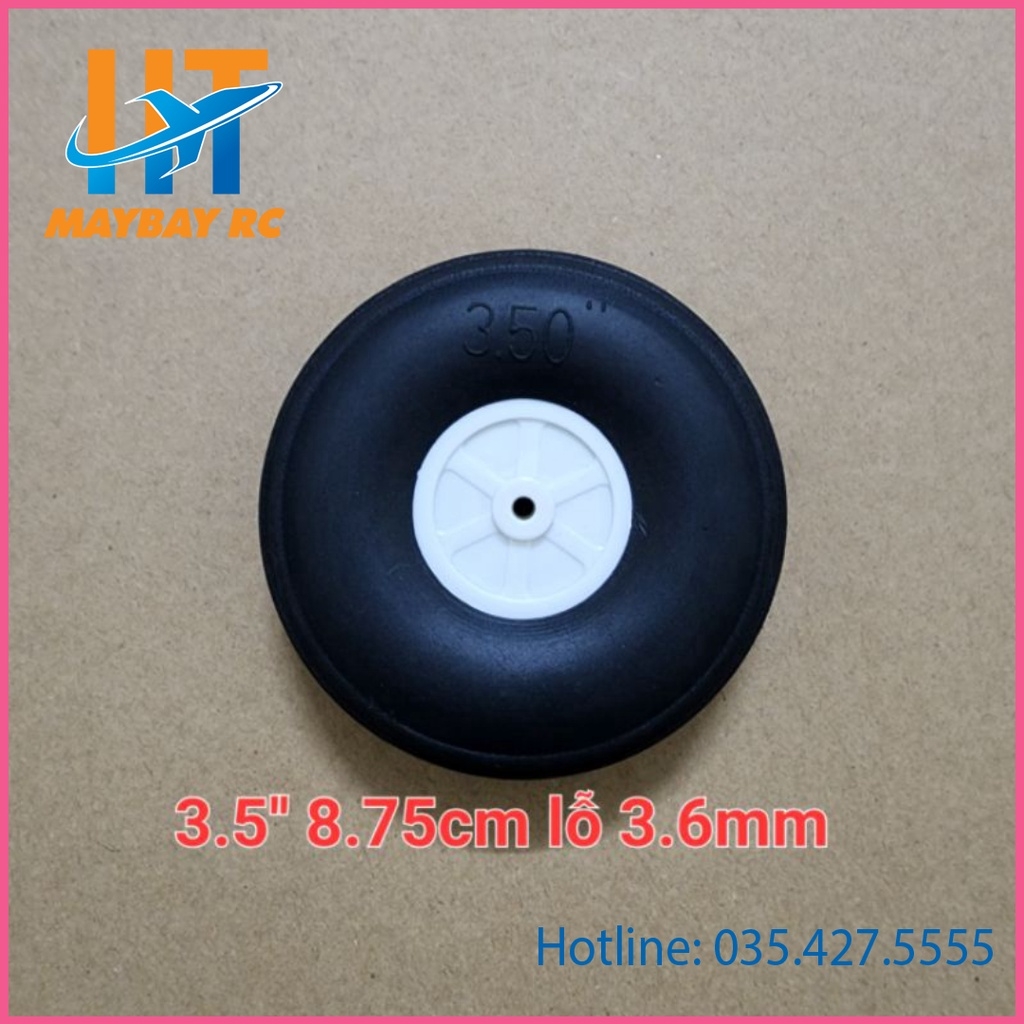Bánh xe cỡ lớn lắp cho máy bay điều khiển
