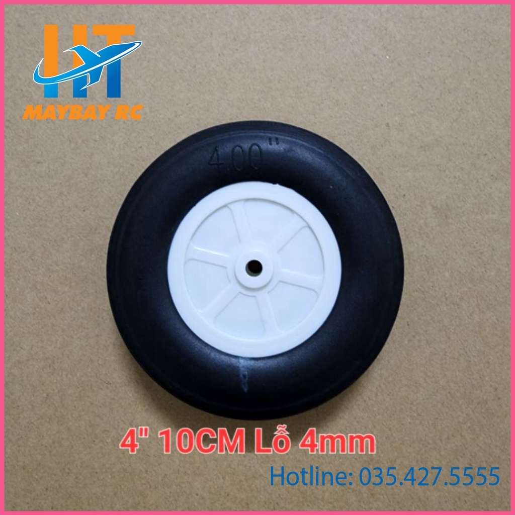 Bánh xe cỡ lớn lắp cho máy bay điều khiển