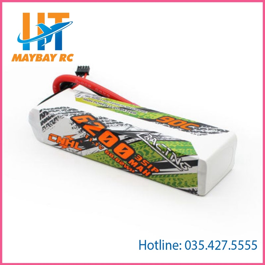 CNHL Racing Series 6200mAh 11.1V 3S 90C jack6.5mm 100% chính hãng