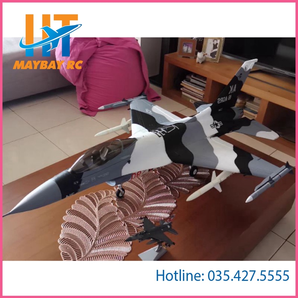 Máy Bay Điều Khiển Freewing F-16 70mm V2 Fighting Falcon