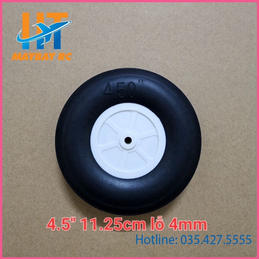 Bánh xe cỡ lớn lắp cho máy bay điều khiển