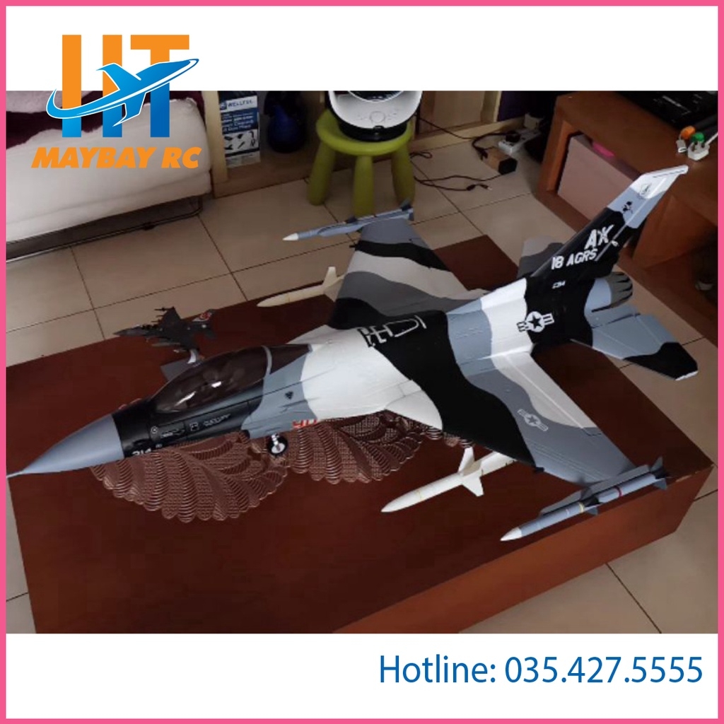 Máy Bay Điều Khiển Freewing F-16 70mm V2 Fighting Falcon