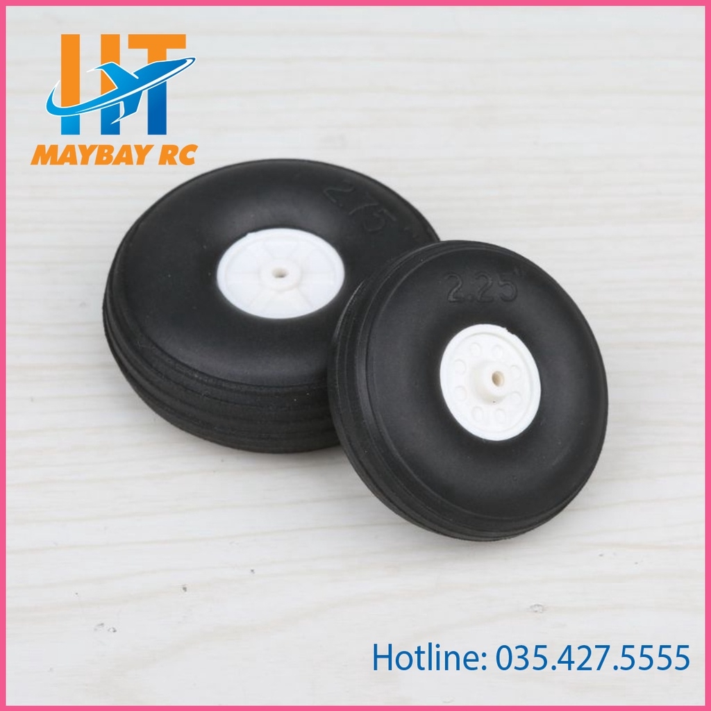 Bánh xe cỡ lớn lắp cho máy bay điều khiển