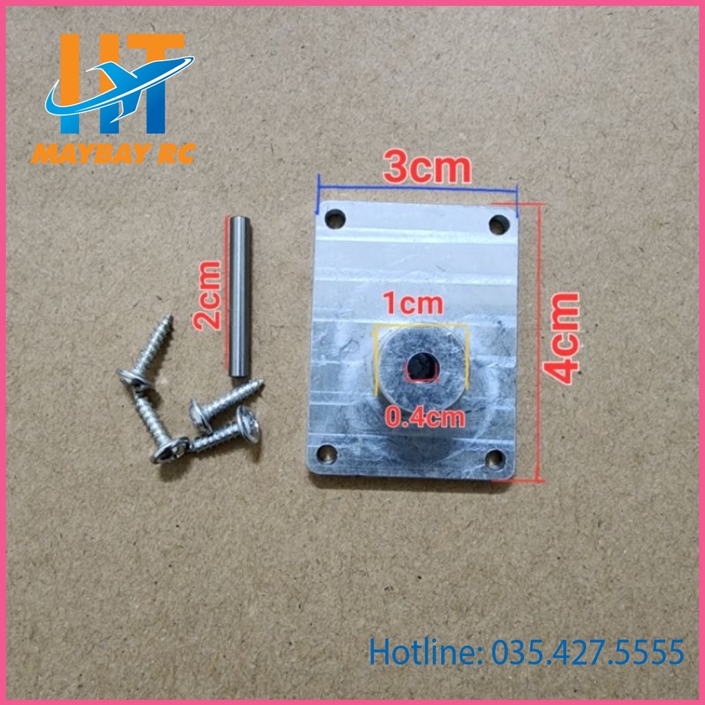 Bộ đế bắt càng CNC lắp cho máy bay điều khiển