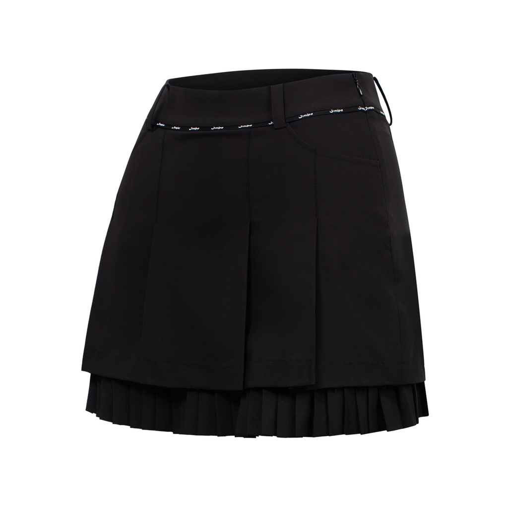 Chân váy golf chữ A Black Serena Skirt