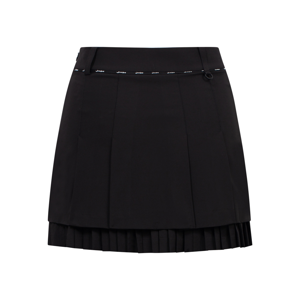 Chân váy golf chữ A Black Serena Skirt