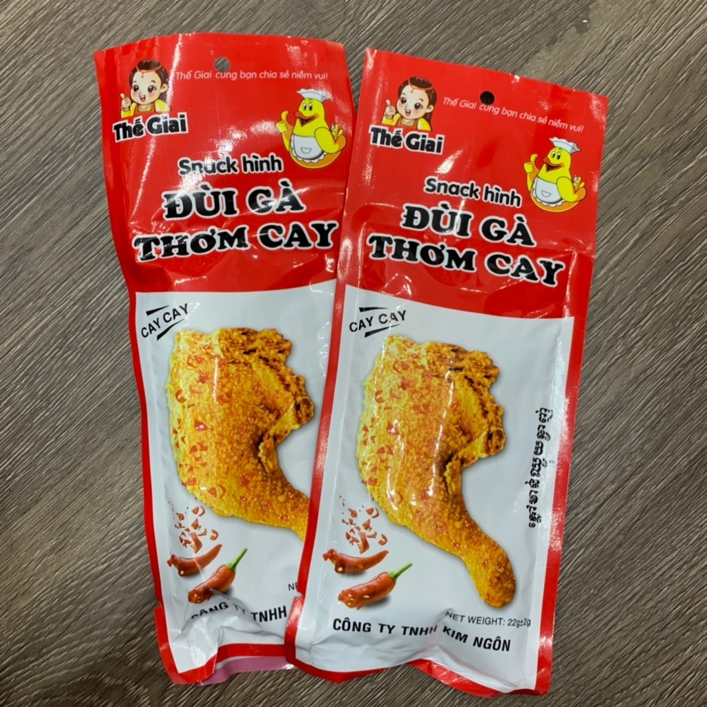 Snack đùi gà thơm cay thế giai | VẶT XIN SÒ