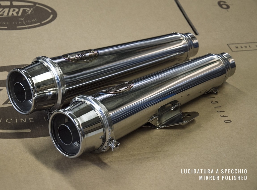 Pô Zard Triumph Street Twin - Slip On N.2 Silencers | SURacing