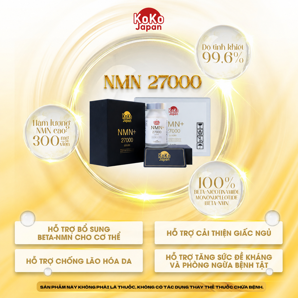 NICHIEI NMN+27000 LUXURY / Hộp Đen