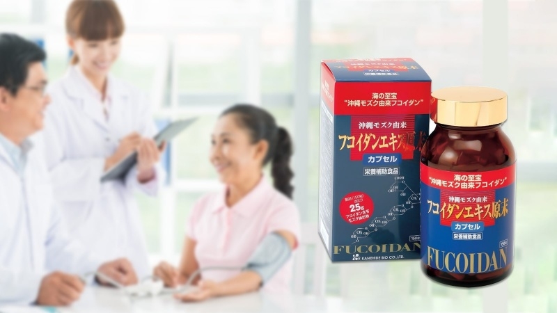 Fucoidan Okinawa  150 viên (Fucoidan Đỏ)