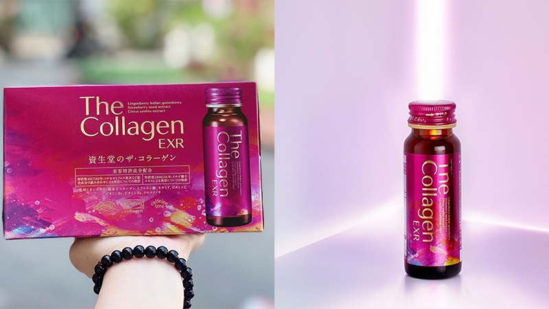 Nước uống Shiseido The Collagen EXR dạng nước (50ml x 10 Lọ)