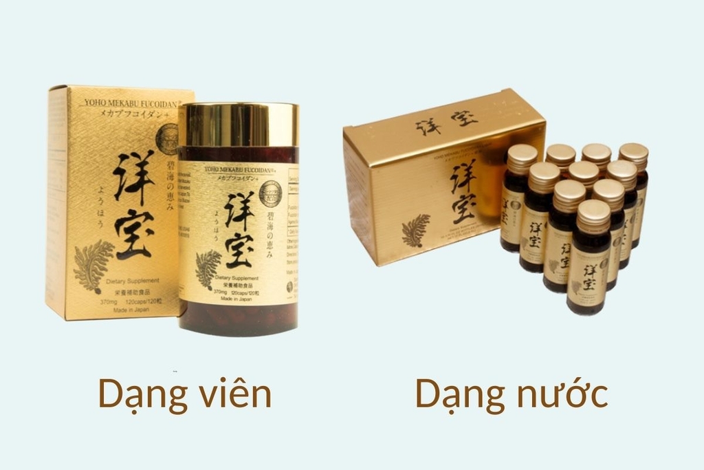 Yoho Mekabu Fucoidan 120 viên