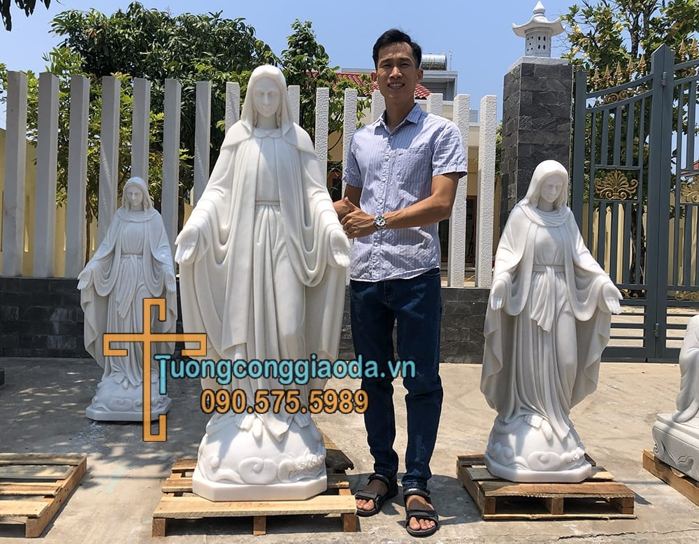 Tượng Ban Ơn Bằng Đá Cẩm Thạch Nguyên Khối Số 1 Đà Nẵng