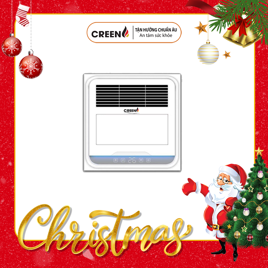 Quạt sưởi nhà tắm thông minh CREEN CR-SMH635