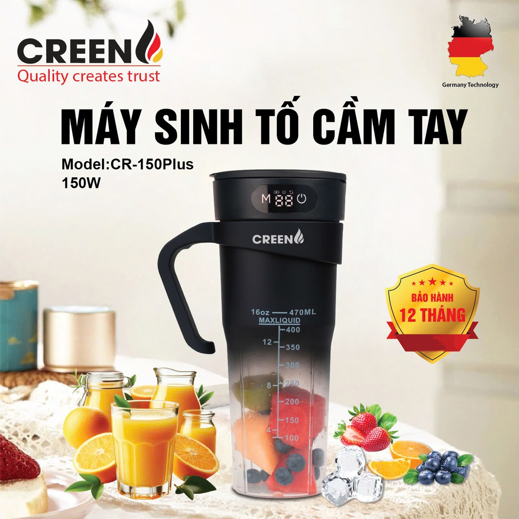 Máy sinh tố cầm tay CREEN CR-150