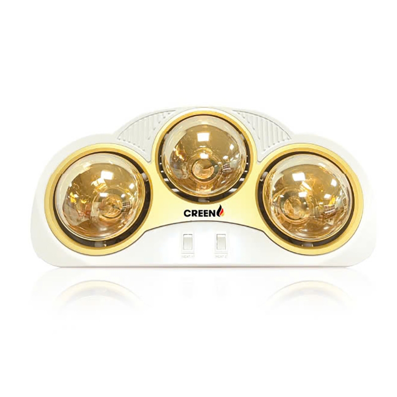 Đèn sưởi nhà tắm 3 bóng CREEN CR-03B Plus