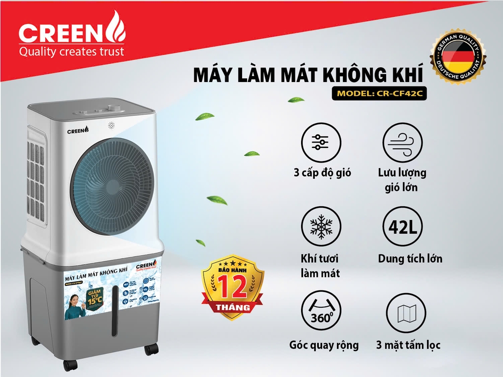 Máy làm mát không khí CREEN CR-CF42C