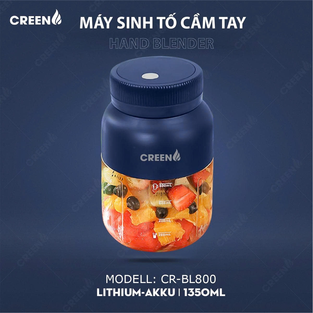 Máy sinh tố cầm tay CREEN CR-BL800