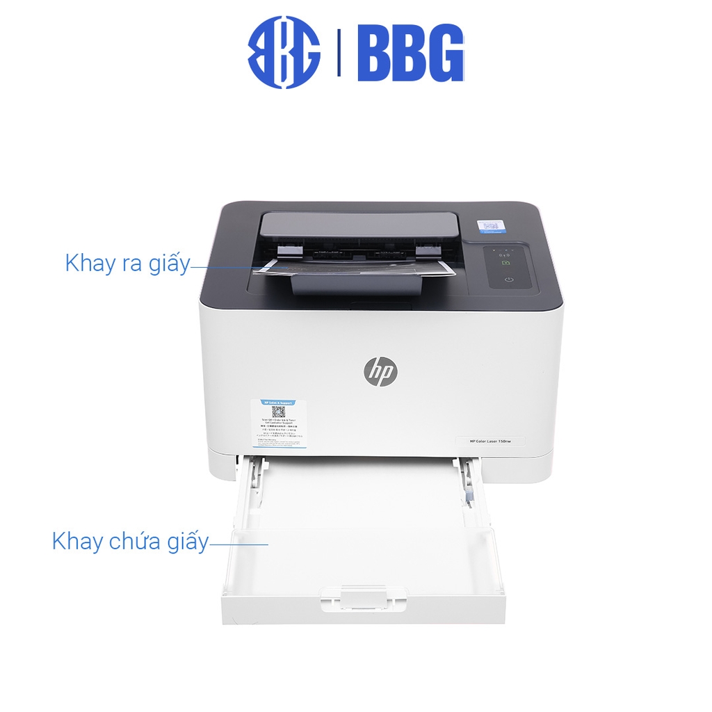 Máy in màu đơn năng HP Color Laser 150nw - 4ZB95A