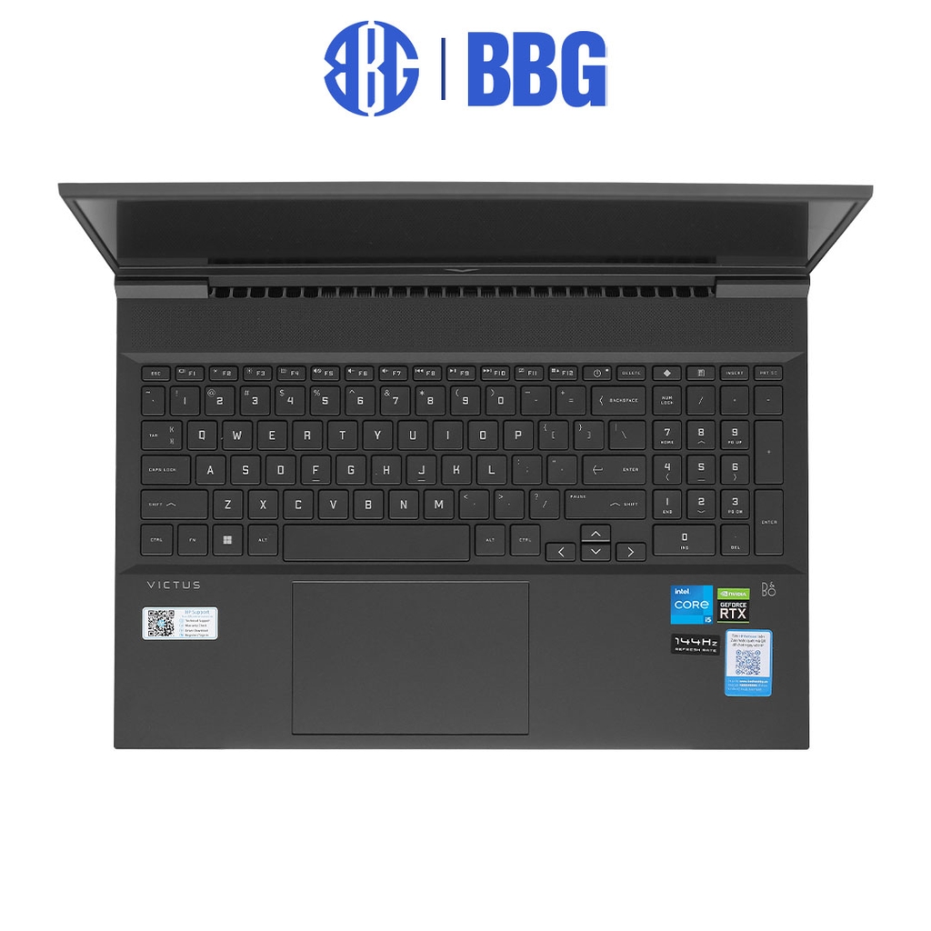 Máy tính xách tay Laptop HP VICTUS 16-d0204TX (Core i5-11400H,8GB RAM,512GB SSD+32GB SSD,RTX 3050,16.1