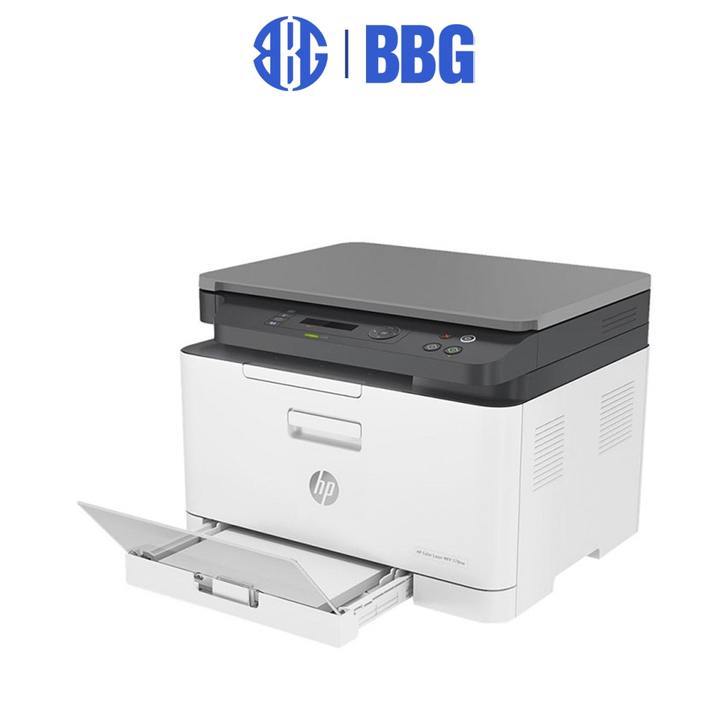 Máy in màu đa chức năng HP Color Laser MFP 178nw - 4ZB96A