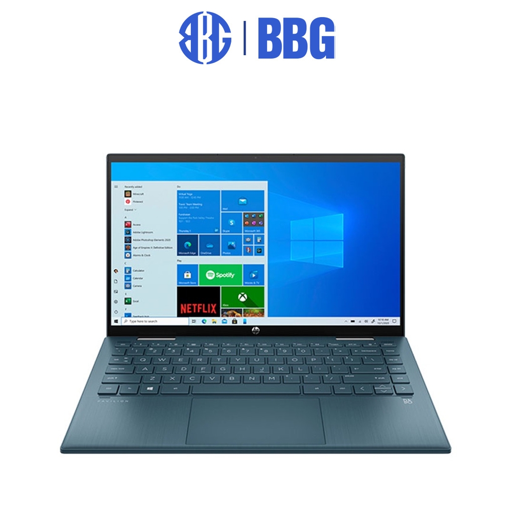 Máy tính xách tay Laptop HP Pavilion X360 14-dy0169TU (Core i5-1135G7/8GD4/512GSSD/14.0FHDT/3C43W/VÀNG/W11SL)
