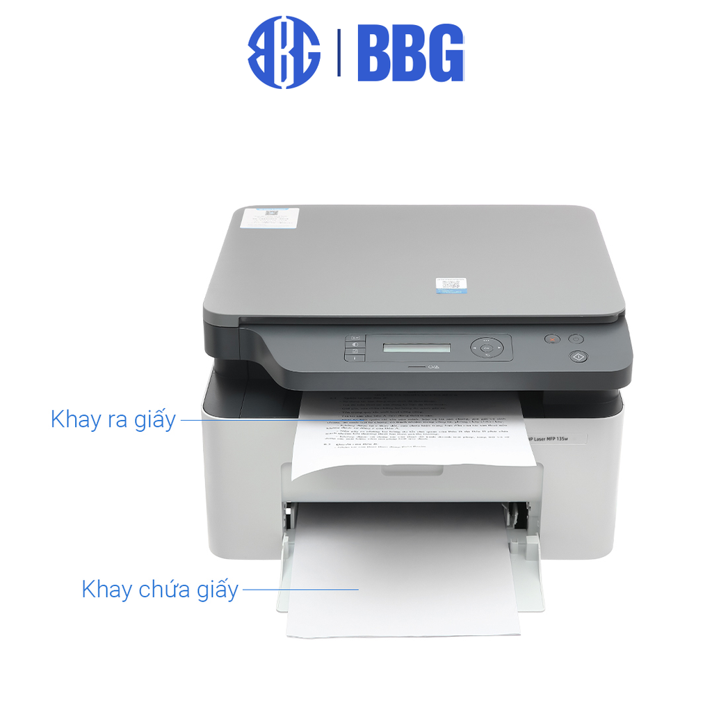 Máy in đa chức năng HP LaserJet MFP 135W - 4ZB83A