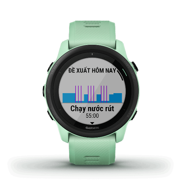 Đồng hồ thông minh Forerunner 745, GPS, SEA, Đen/Xanh/Đỏ/trắng