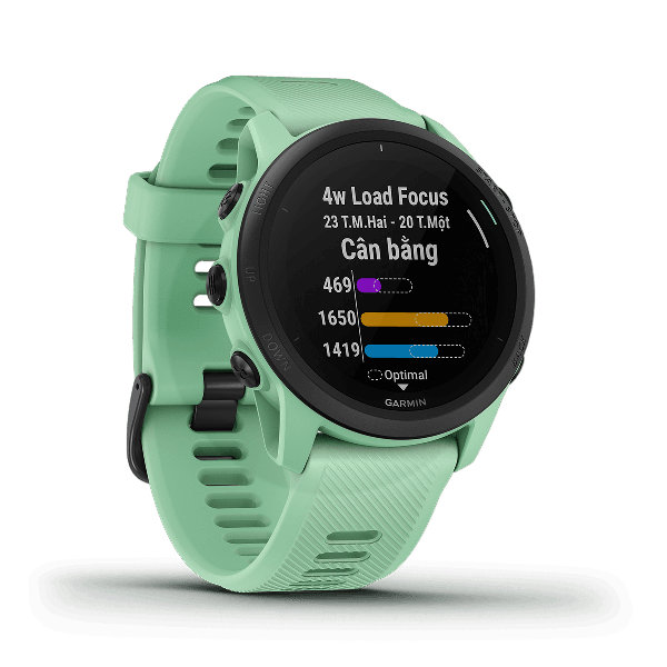 Đồng hồ thông minh Forerunner 745, GPS, SEA, Đen/Xanh/Đỏ/trắng