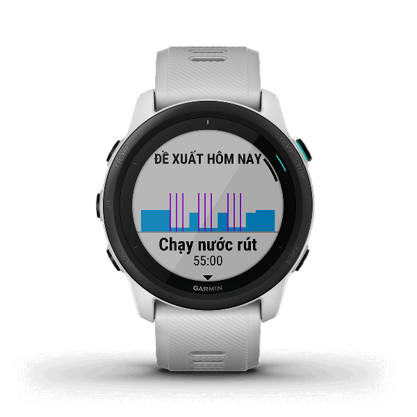 Đồng hồ thông minh Forerunner 745, GPS, SEA, Đen/Xanh/Đỏ/trắng