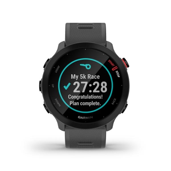 Đồng hồ thông minh Forerunner 55, Đồng hồ GPS, KOR/SEA, Đen/Trắng/Xanh/Xám