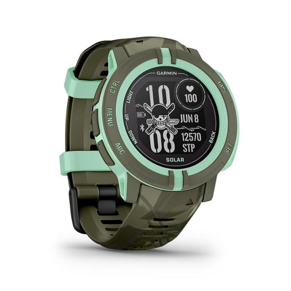Đồng hồ thông minh Instinct 2 Solar, SEA, Zoro/Luffy/Nâu/Đen/Xanh/Xám/Sương