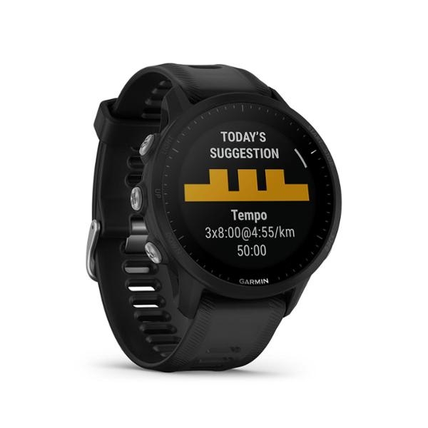 Đồng hồ thông minh Forerunner 955, Tùy chọn Solar, SEA, Đen/Trắng