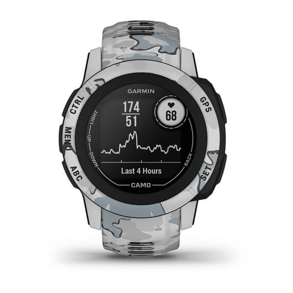 Đồng hồ thông minh Instinct 2S, SEA, Xám/Tím/Cam/Camo/Waikiki