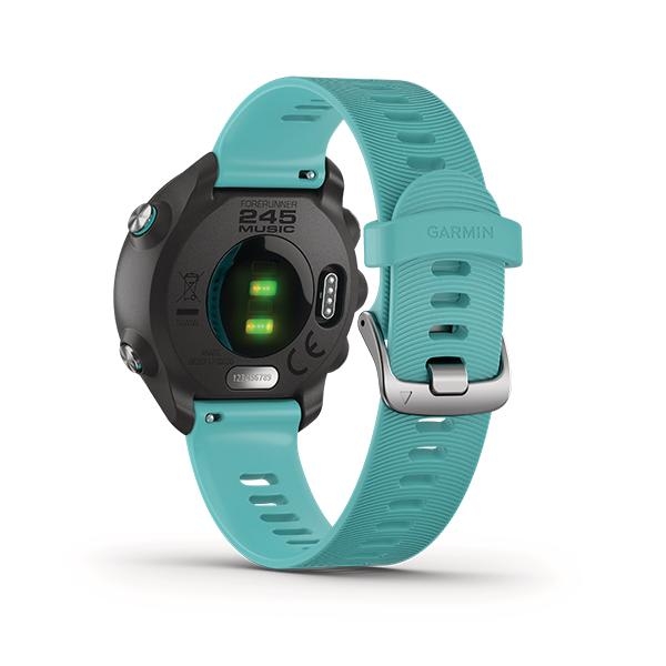 Đồng hồ thông minh Forerunner 245 phiên bản có âm nhạc, GPS, SEA, Đen/Đỏ/Xanh