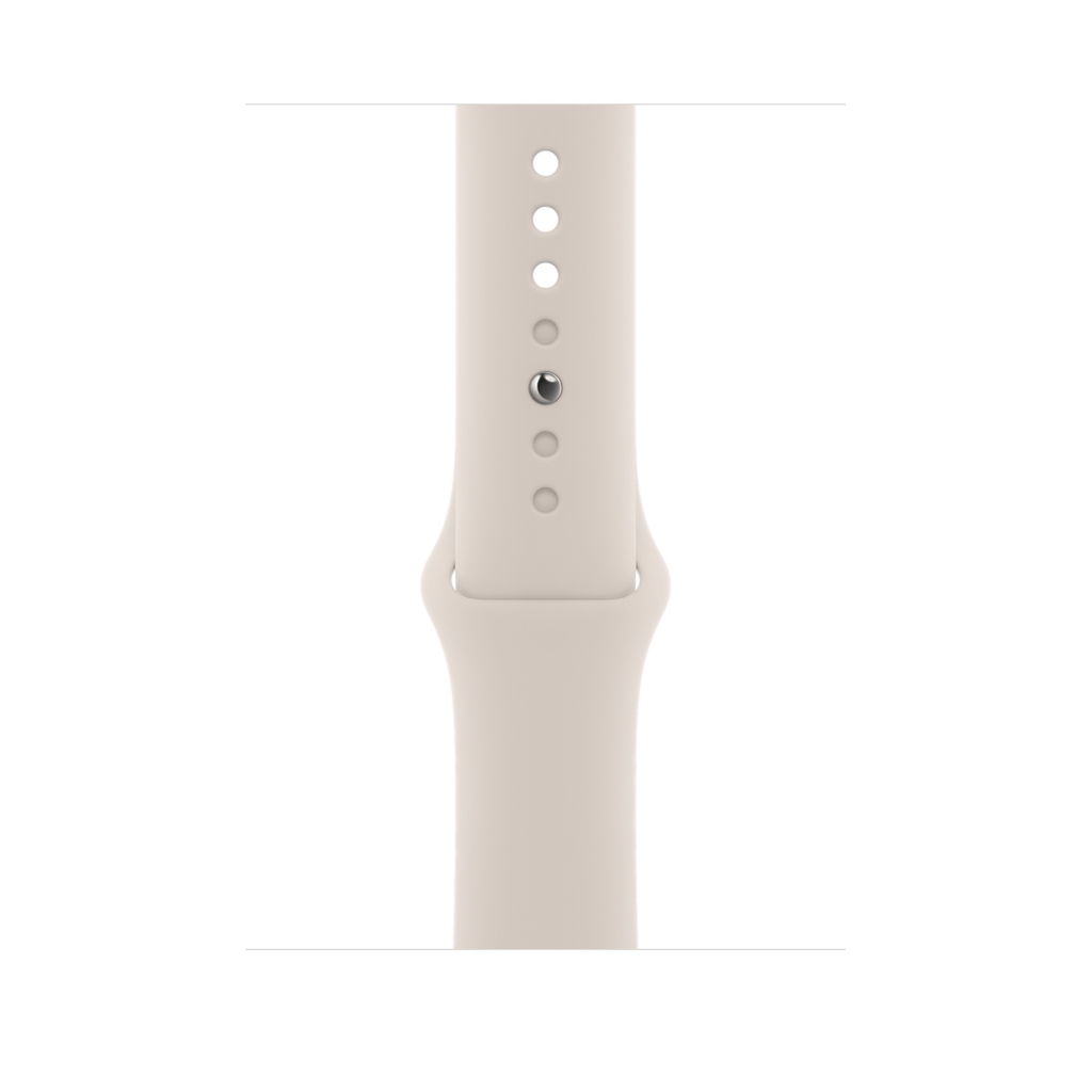 Đồng hồ thông minh Vỏ thép Bạc không gỉ, dây thể thao Apple Watch Series 7 GPS+Cellular