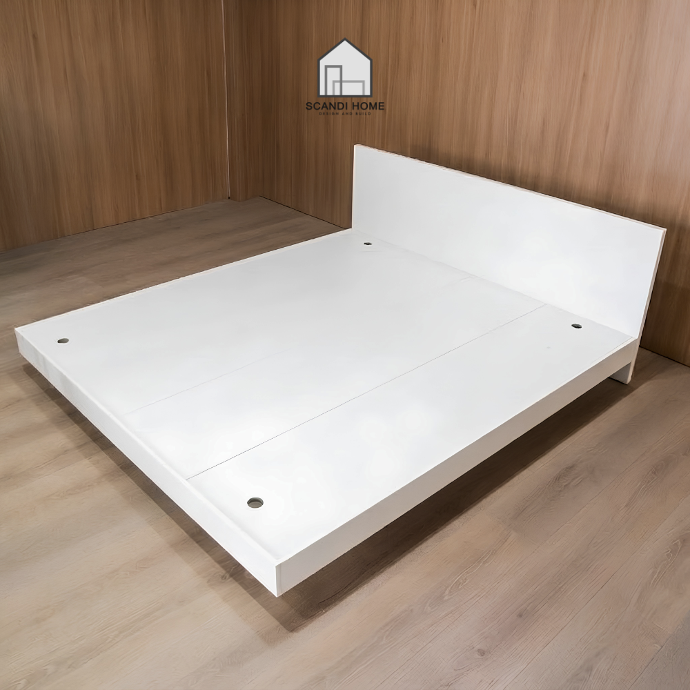 MOLTENI,Giường bay BED_202, 180X220x74,5cm , Giường ngủ Scandi Home