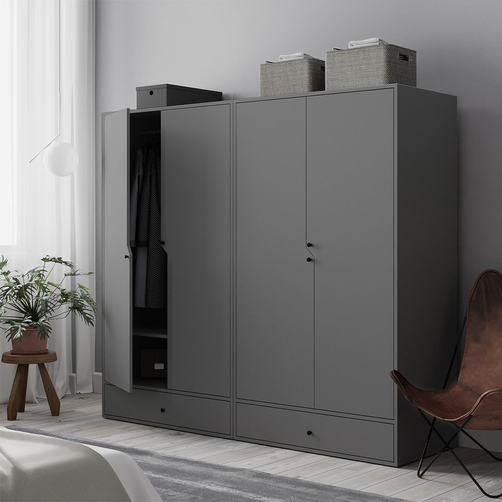 KARA, Tủ quần áo WAR_075, 200x59x180cm