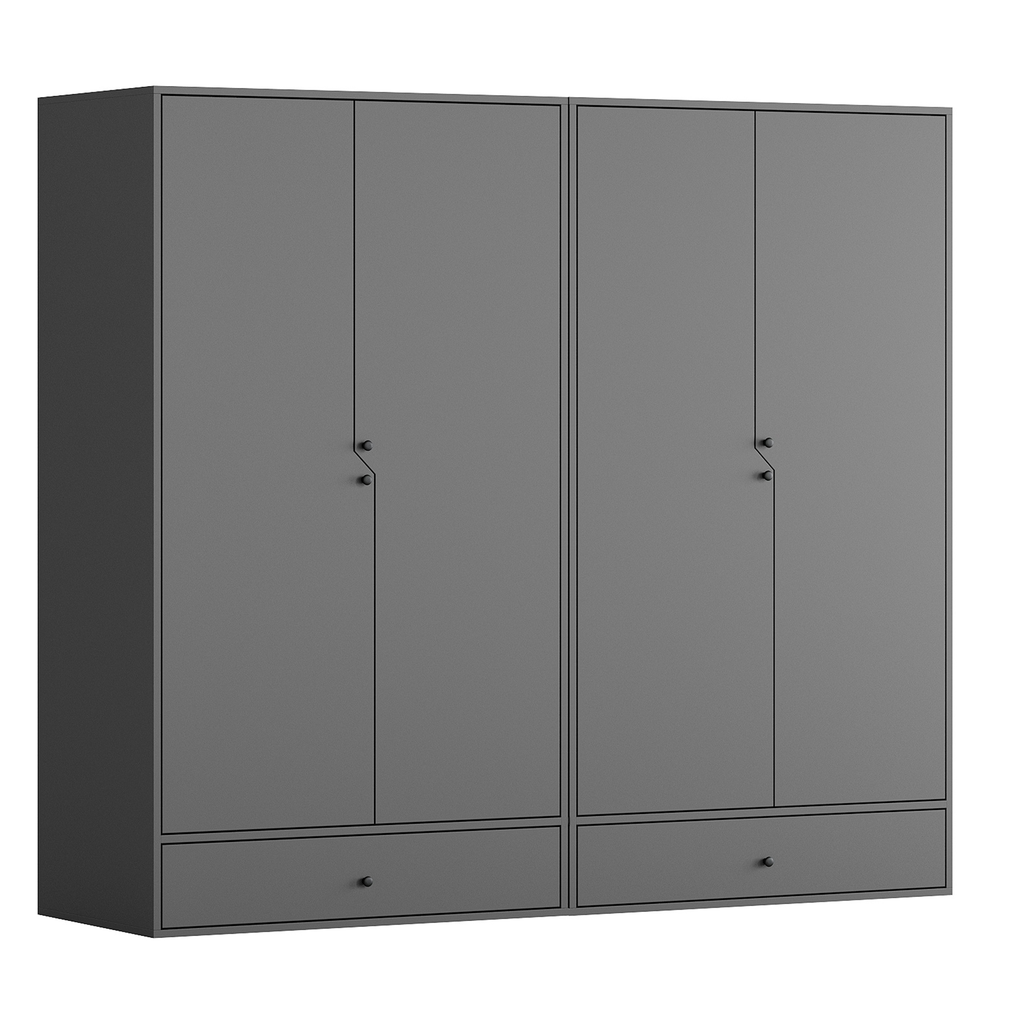 KARA, Tủ quần áo WAR_075, 200x59x180cm