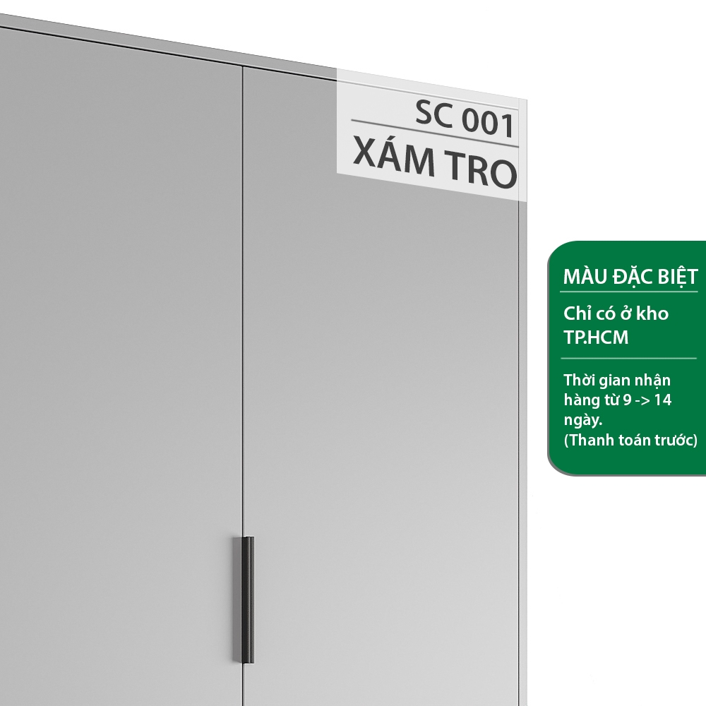 ATLANTA, Tủ treo tường 2 cánh nằm ngang STO_020, 120x42x64cm