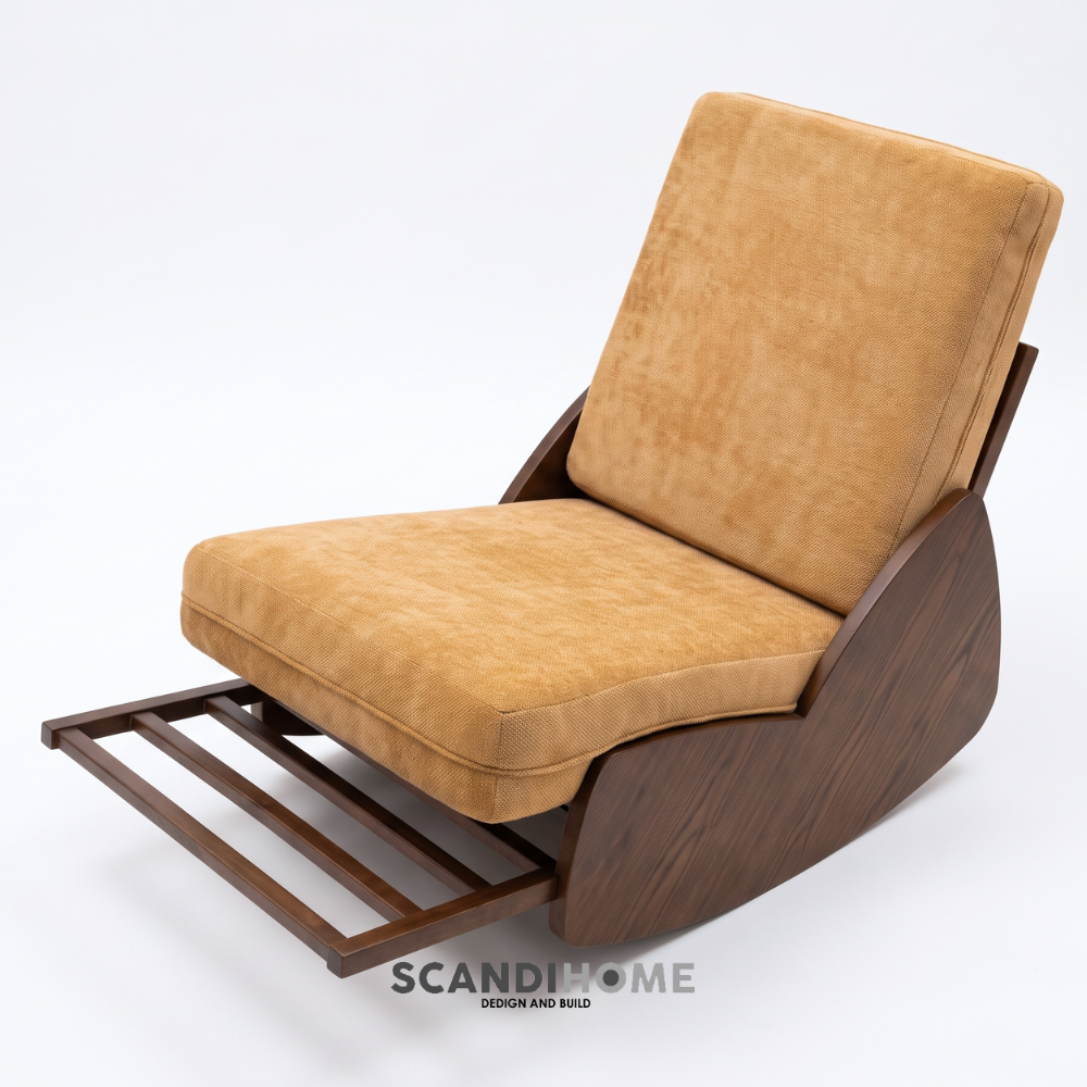 MOLN, Ghế bập bênh, ghế thư giãn SOF_001 Scandi Home, 116x67x76cm, Ghế lười