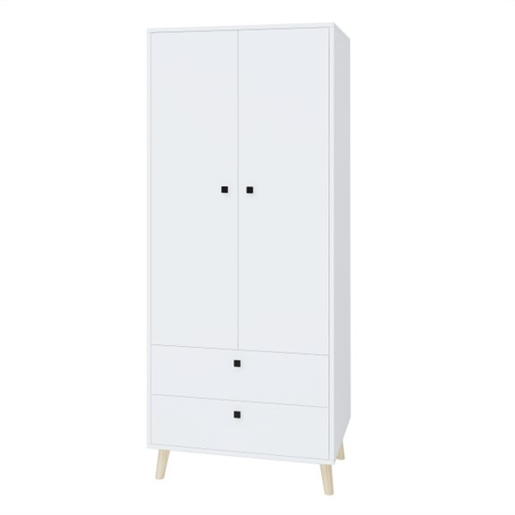 AJUNA, Tủ quần áo hiện đại WAR_050, 76x55x185cm