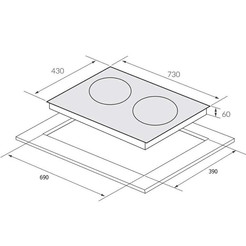 Bếp Từ Đôi CANZY S88Max