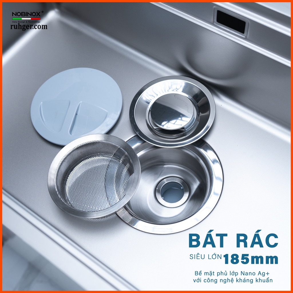 Chậu Rửa Bát NoBiNox NN975D